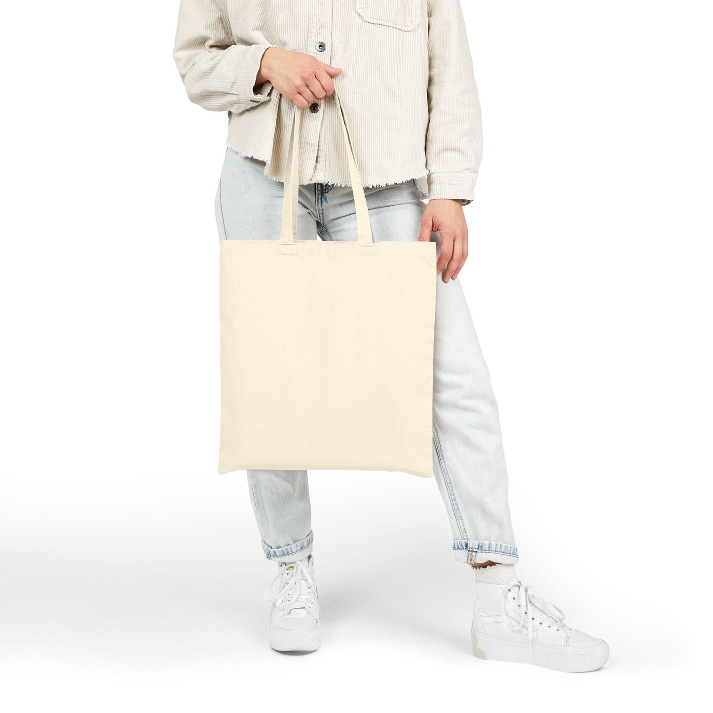 Autism Awareness Cotton Canvas Tote Bag, Eco-Friendly Shopping Bag, Great Gift, Sustainable Tote, Funny Skeleton Design